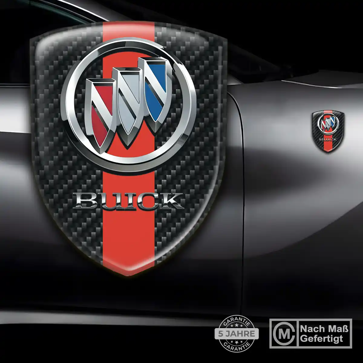Buick Aufkleber Wappen Emblem Interieurdesign