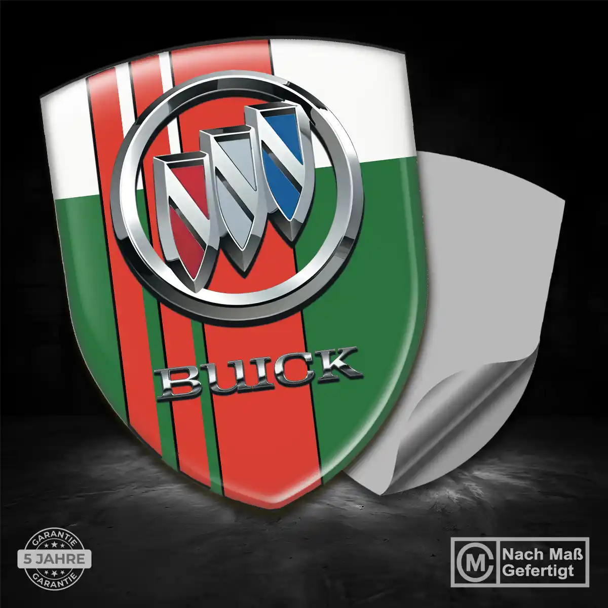 Buick Aufkleber Wappen Emblem Limitierte Auflage