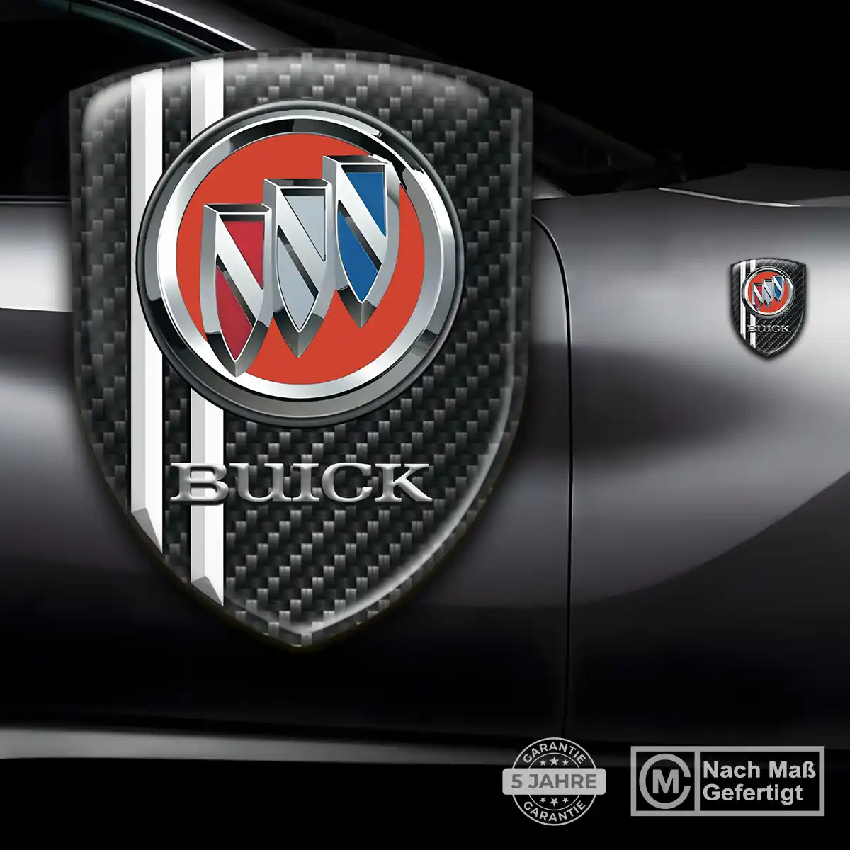 Buick Aufkleber Wappen Emblem Markenedition