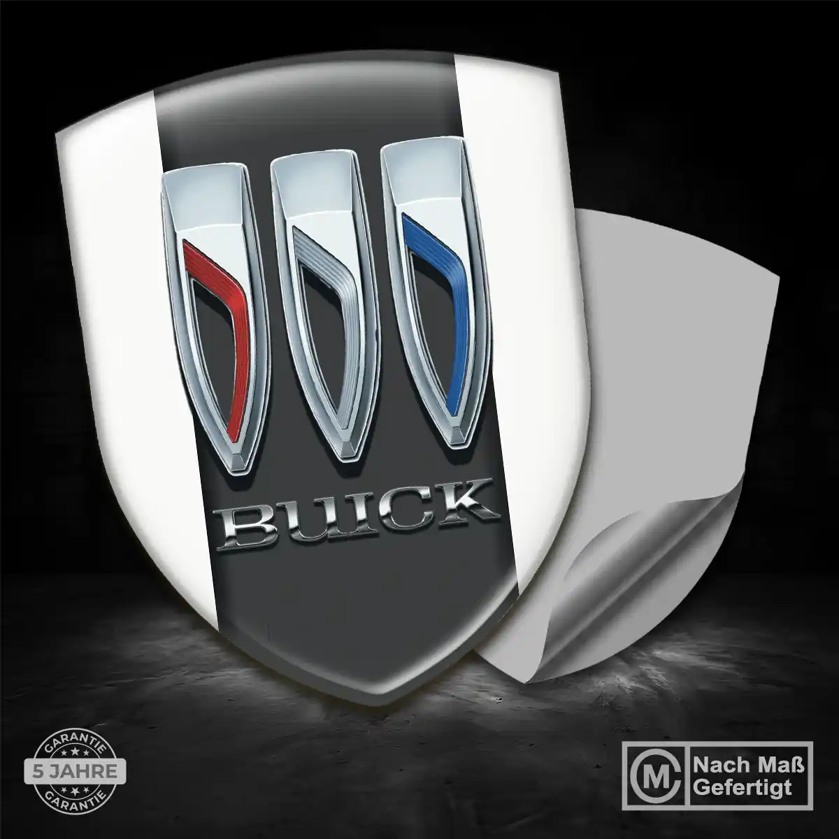 Buick Aufkleber Wappen Emblem Premium-Edition