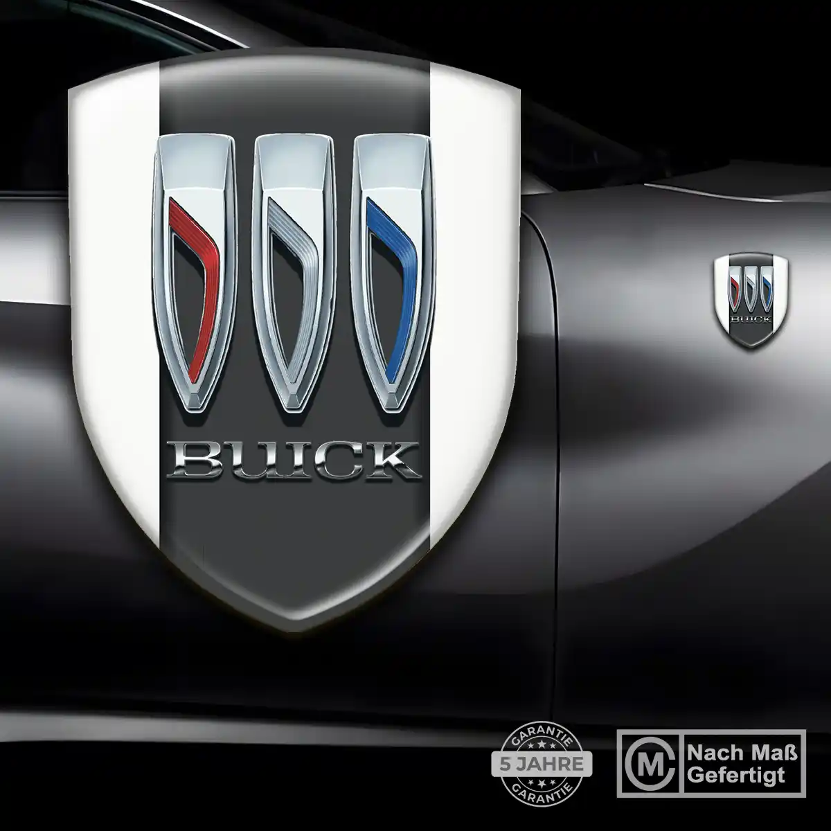 Buick Aufkleber Wappen Emblem Premium-Edition