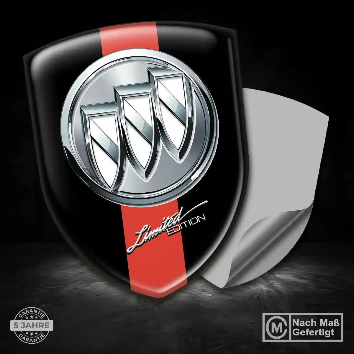 Buick Aufkleber Wappen Emblem Premiumqualität