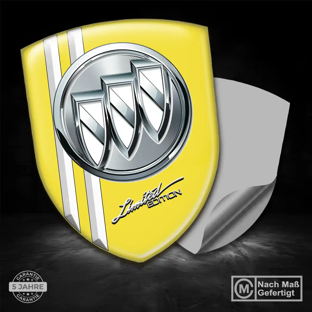 Buick Aufkleber Wappen Emblem Stilvolles Design