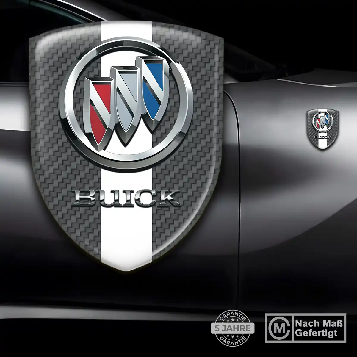 Buick Aufkleber Wappen Emblem Tuningfahrzeug