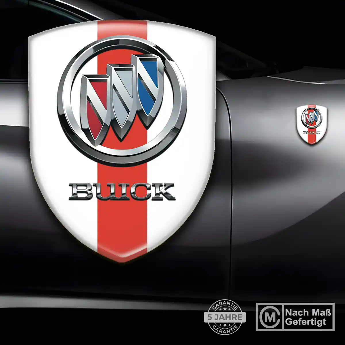Buick Aufkleber Wappen Markenedition