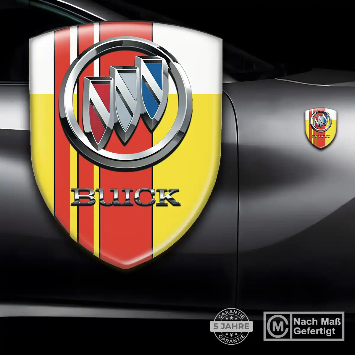 Buick Aufkleber Wappen Premiumqualität