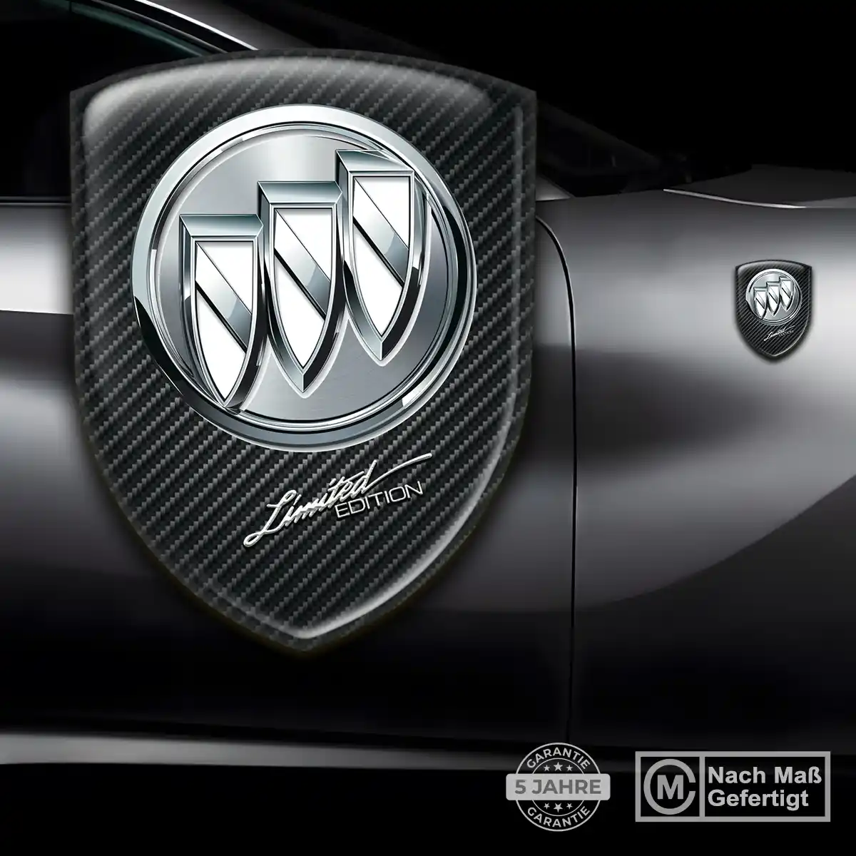Buick Aufkleber Wappen Tuningfahrzeug