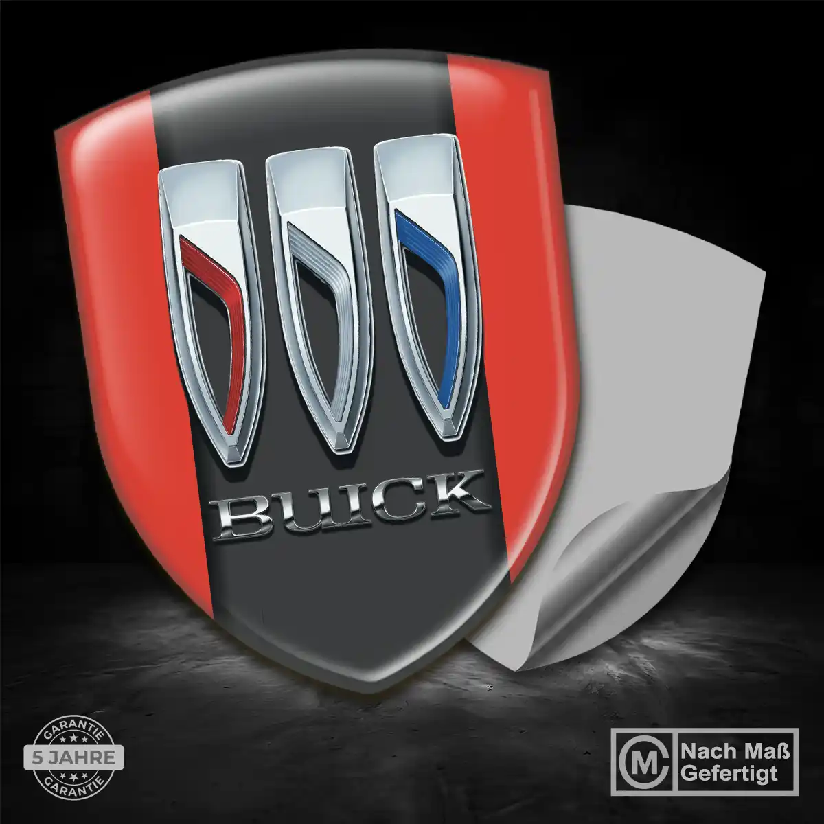 Buick Emblem Aufkleber Hochwertiges Harz