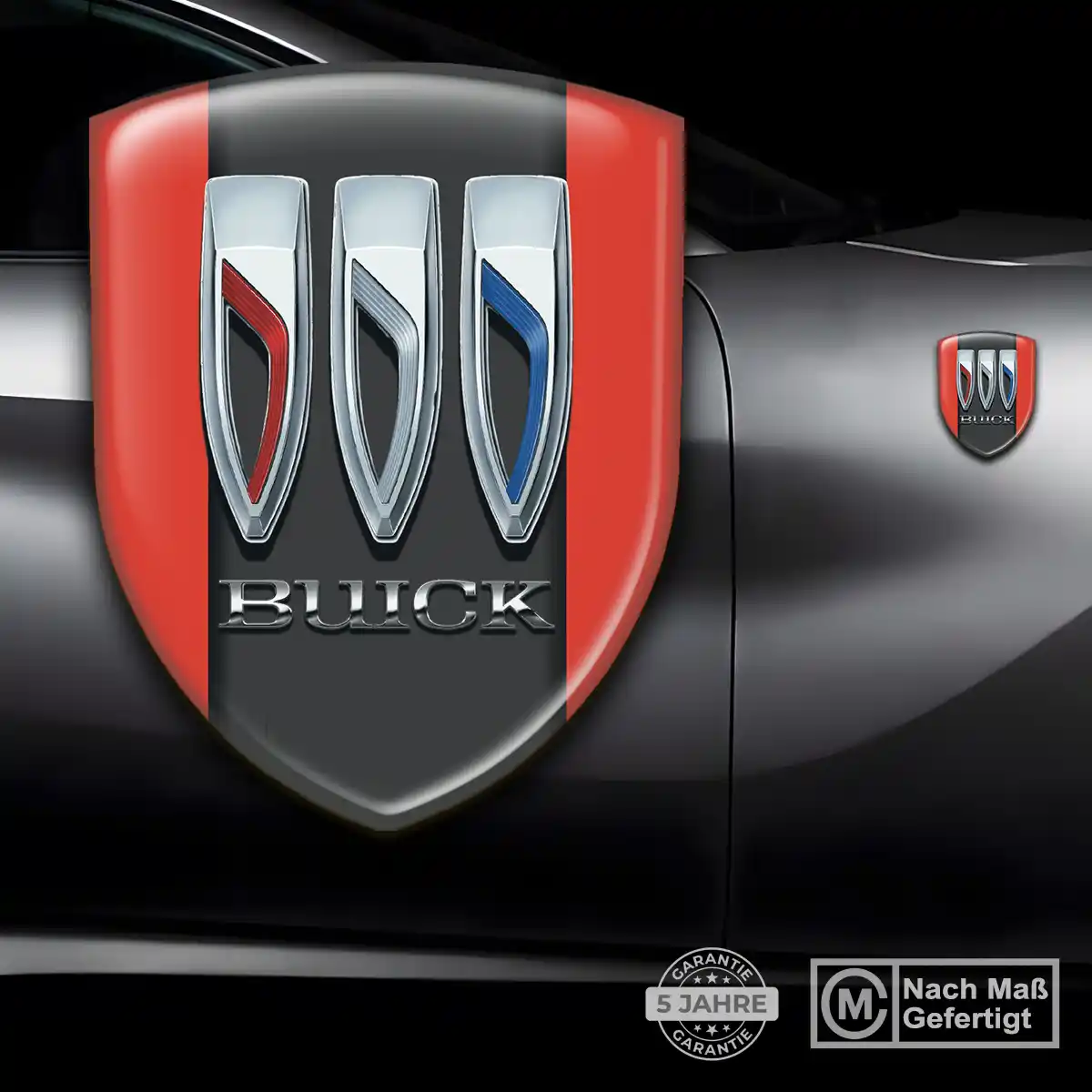 Buick Emblem Aufkleber Hochwertiges Harz