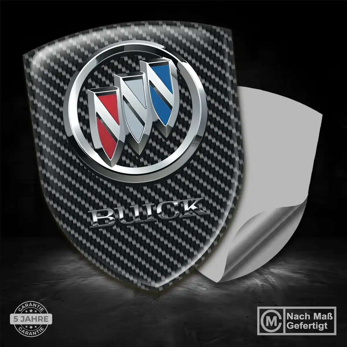 Buick Emblem Aufkleber Interieurdesign