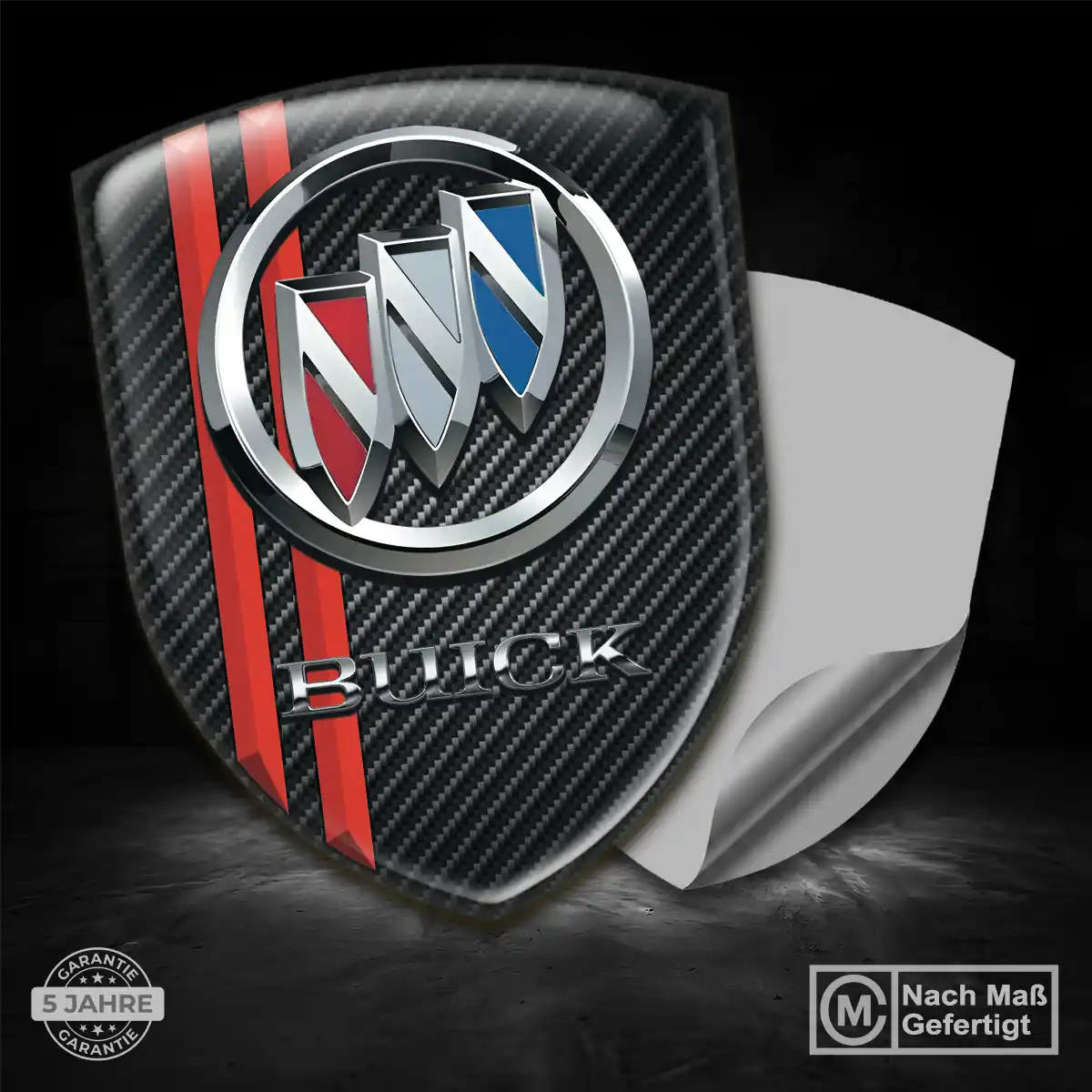 Buick Emblem Aufkleber Wappen Auto Hochwertiges Harz