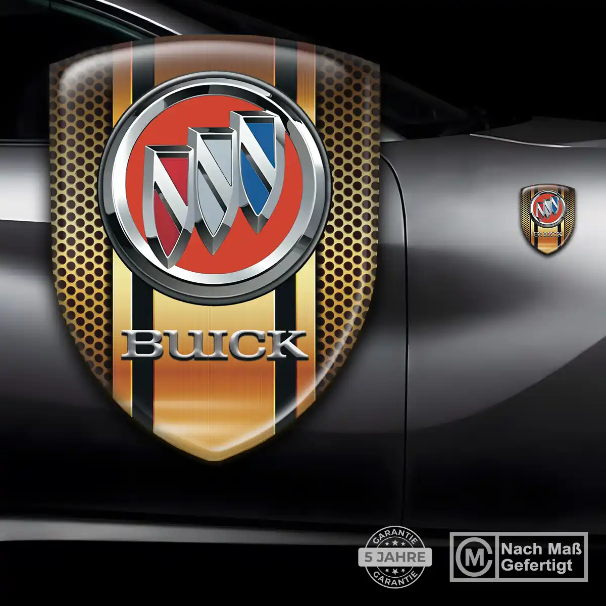 Buick Emblem Aufkleber Wappen Auto Premiumqualität