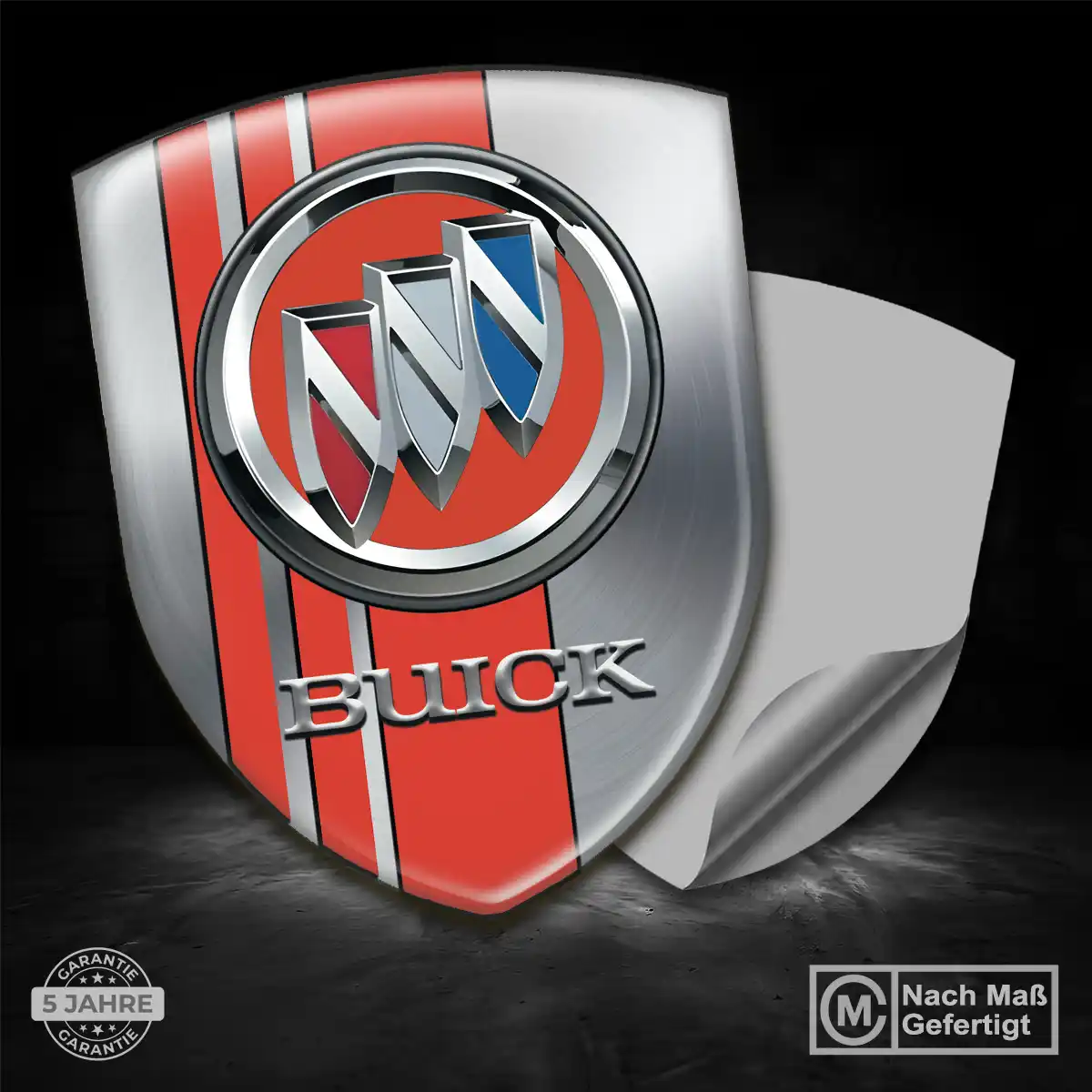 Buick Emblem Aufkleber Wappen Elegantes Design