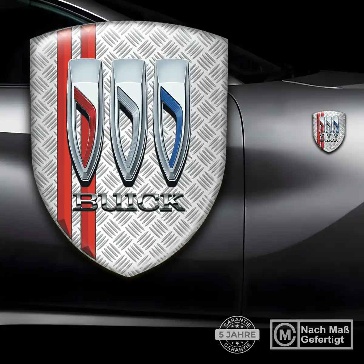 Buick Emblem Aufkleber Wappen Hohe Qualität