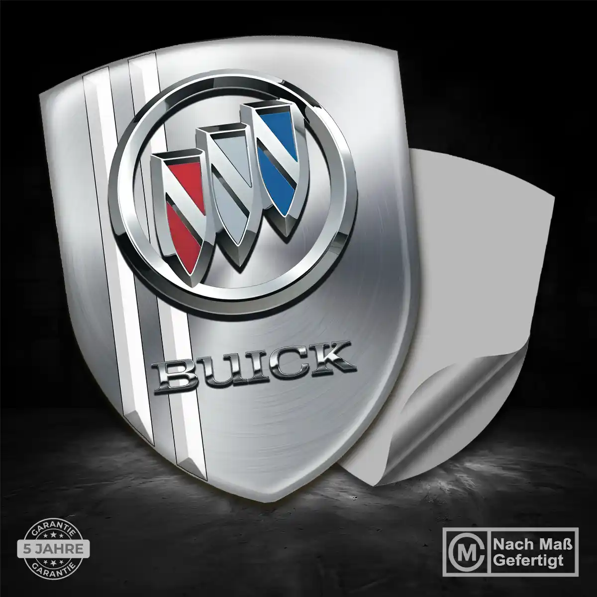 Buick Emblem Aufkleber Wappen Limitierte Auflage
