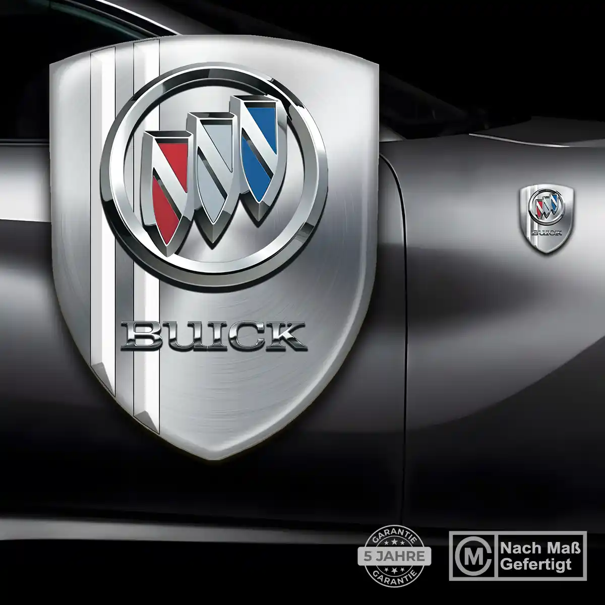 Buick Emblem Aufkleber Wappen Limitierte Auflage