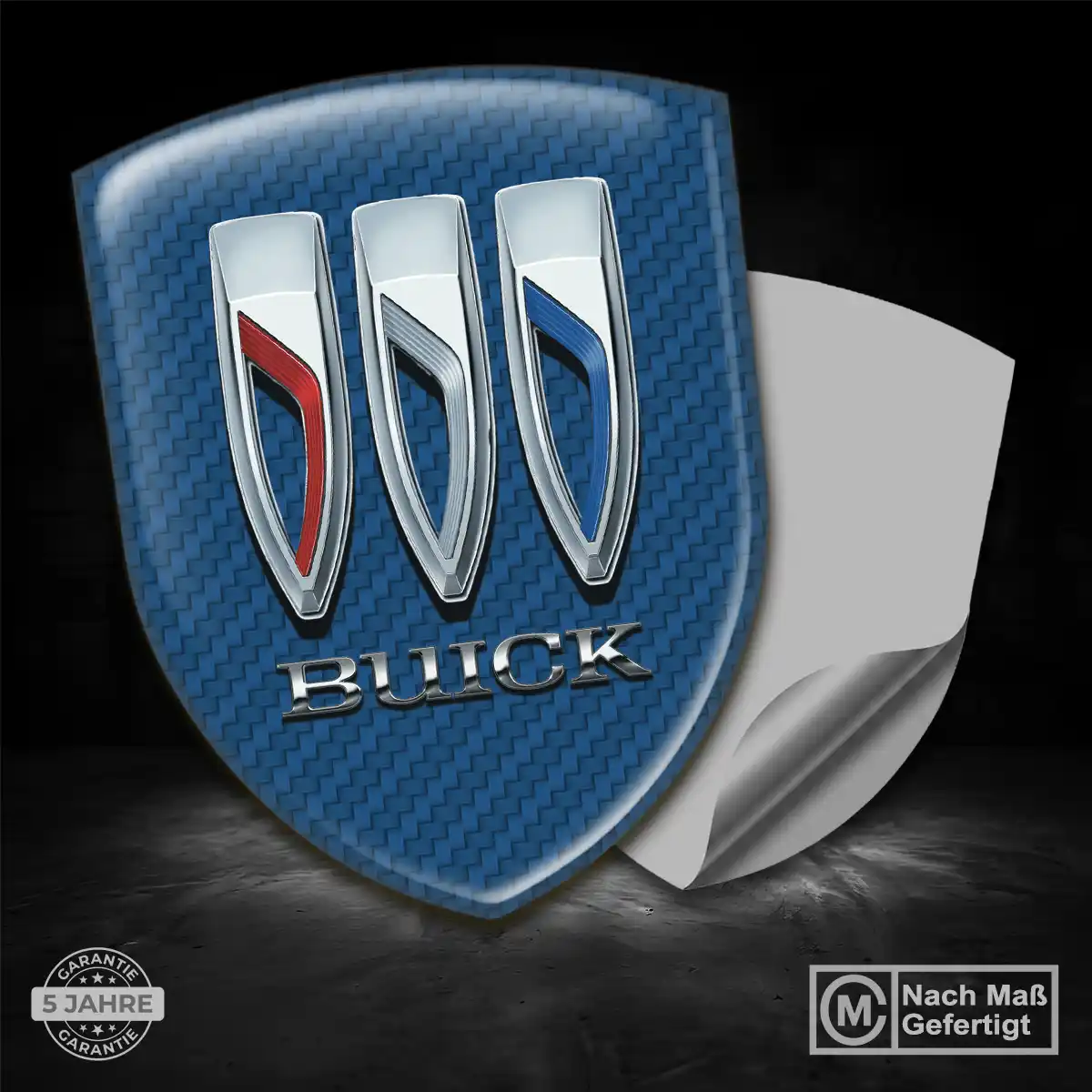 Buick Emblem Aufkleber Wappen Premium-Edition