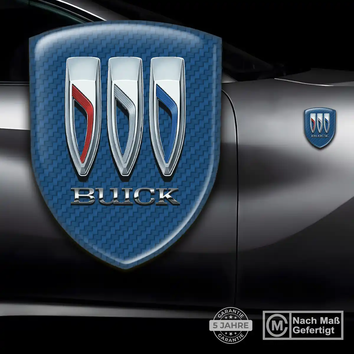 Buick Emblem Aufkleber Wappen Premium-Edition