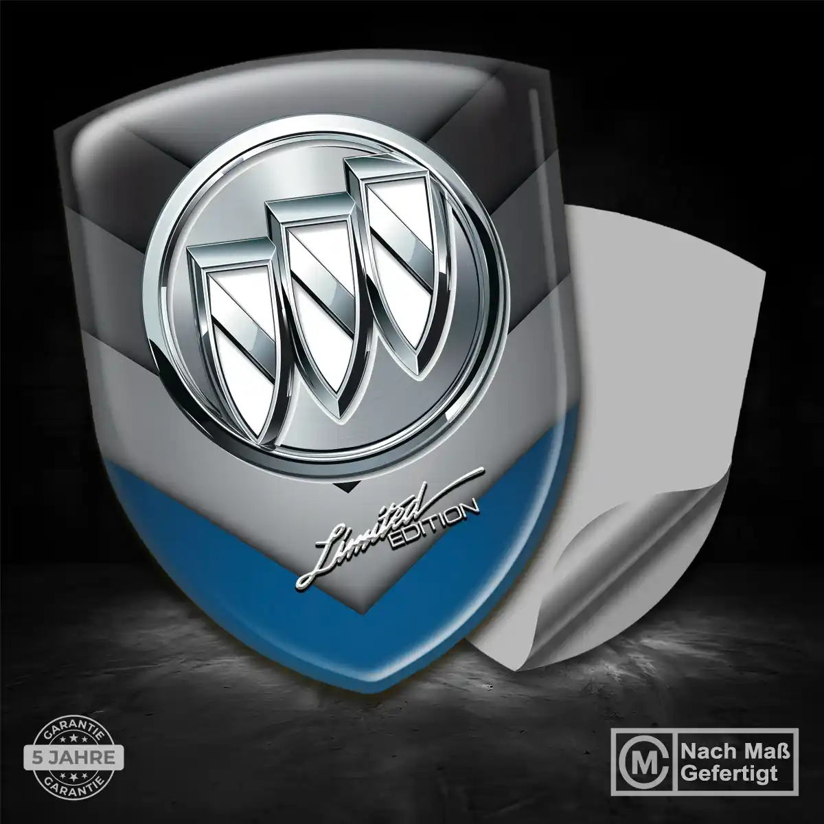 Buick Emblem Aufkleber Wappen Stilvolles Design