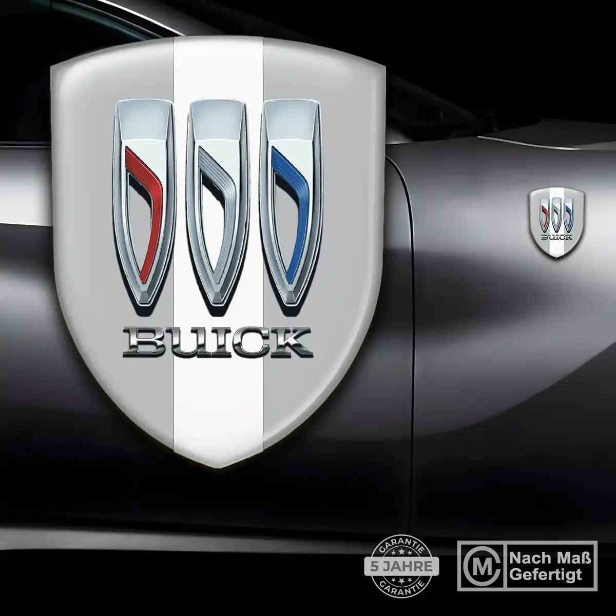Buick Emblem Aufkleber Wappen Tuningfahrzeug