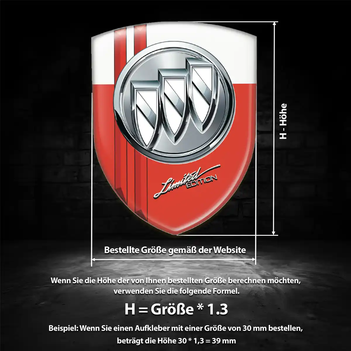 Buick Emblem Auto Edles Design