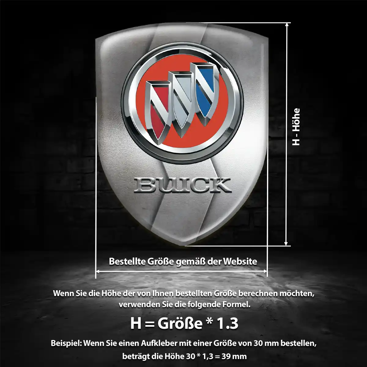 Buick Emblem Auto Elegantes Design