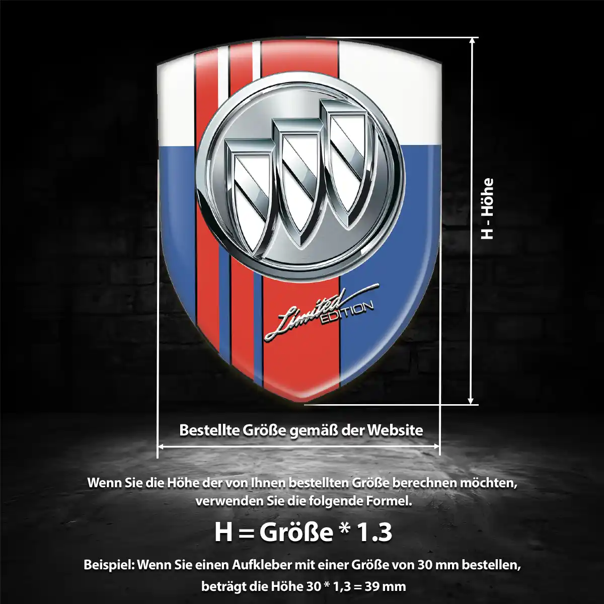 Buick Emblem Auto Hohe Qualität
