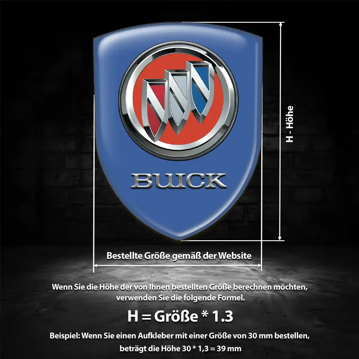 Buick Emblem Auto Limitierte Auflage