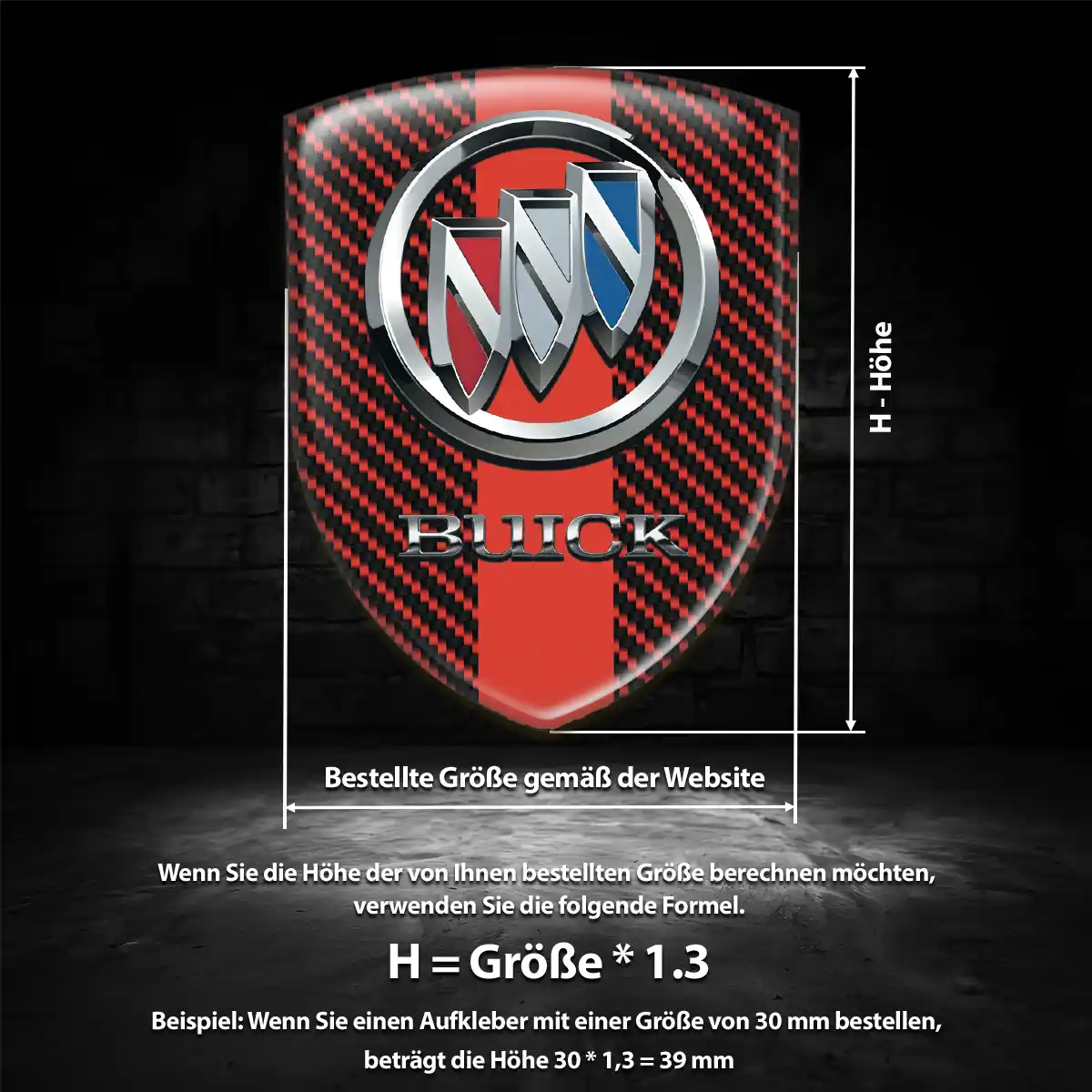 Buick Emblem Auto Luxus-Edition