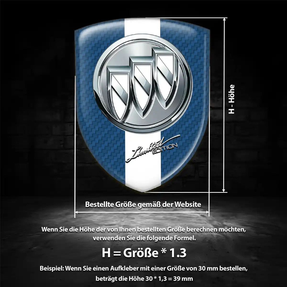 Buick Emblem Auto Tuningfahrzeug