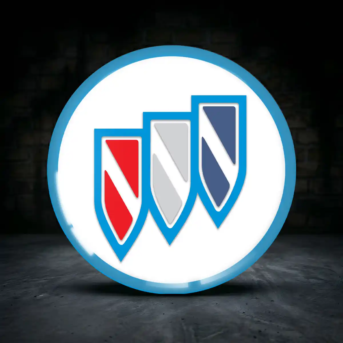 Buick Emblem Silikon Aufkleber Radkappen Premium-Edition
