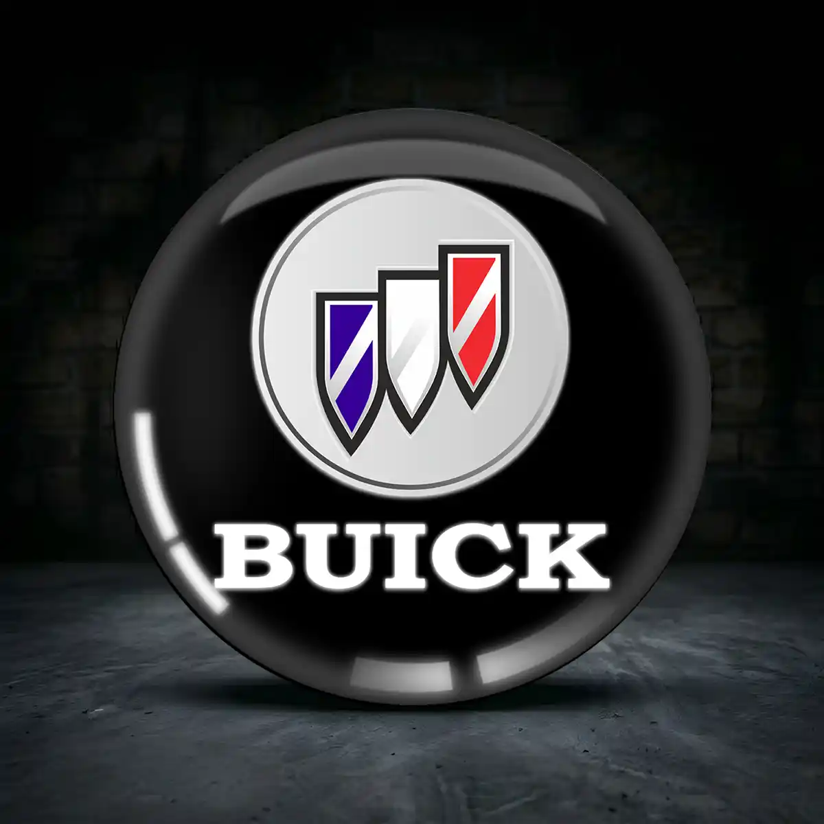 Buick Emblem Silikon Aufkleber Radkappen Premiumqualität