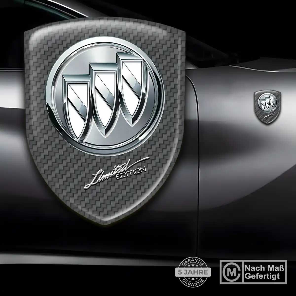 Buick Emblem Wappen Aufkleber Auto Exterieurdesign