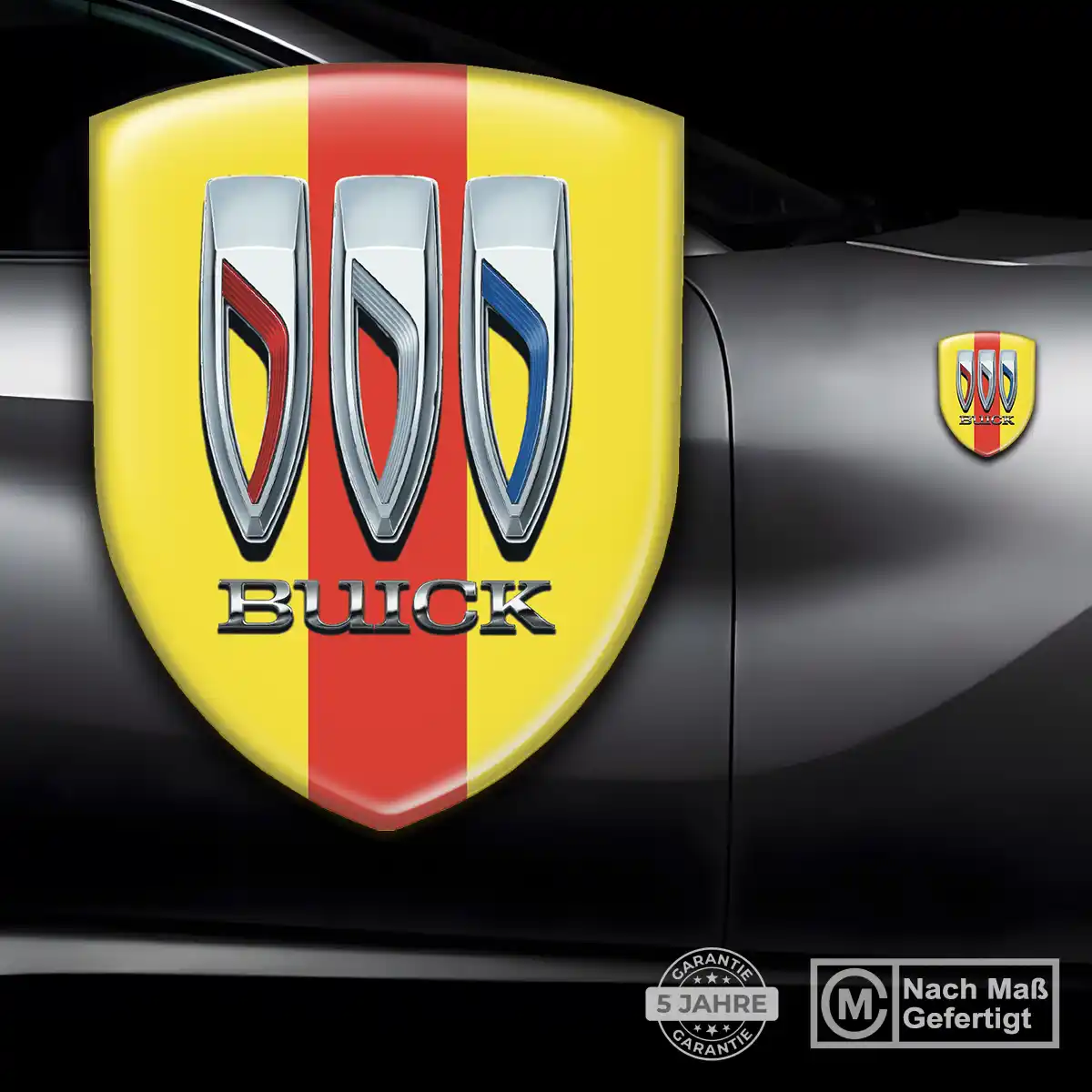 Buick Emblem Wappen Aufkleber Auto Limitierte Auflage