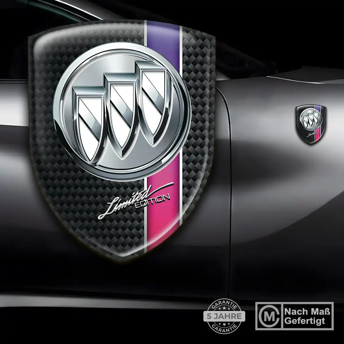 Buick Emblem Wappen Aufkleber Auto Luxus-Edition