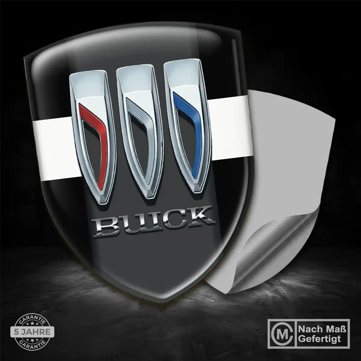 Buick Emblem Wappen Aufkleber Auto Premium-Edition