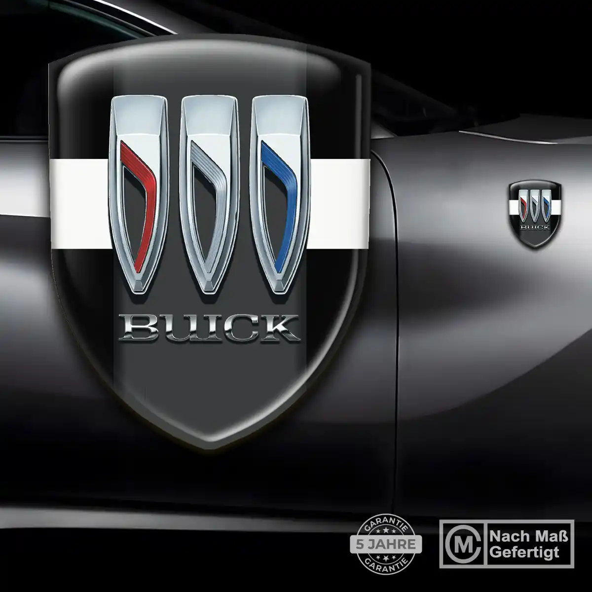 Buick Emblem Wappen Aufkleber Auto Premium-Edition