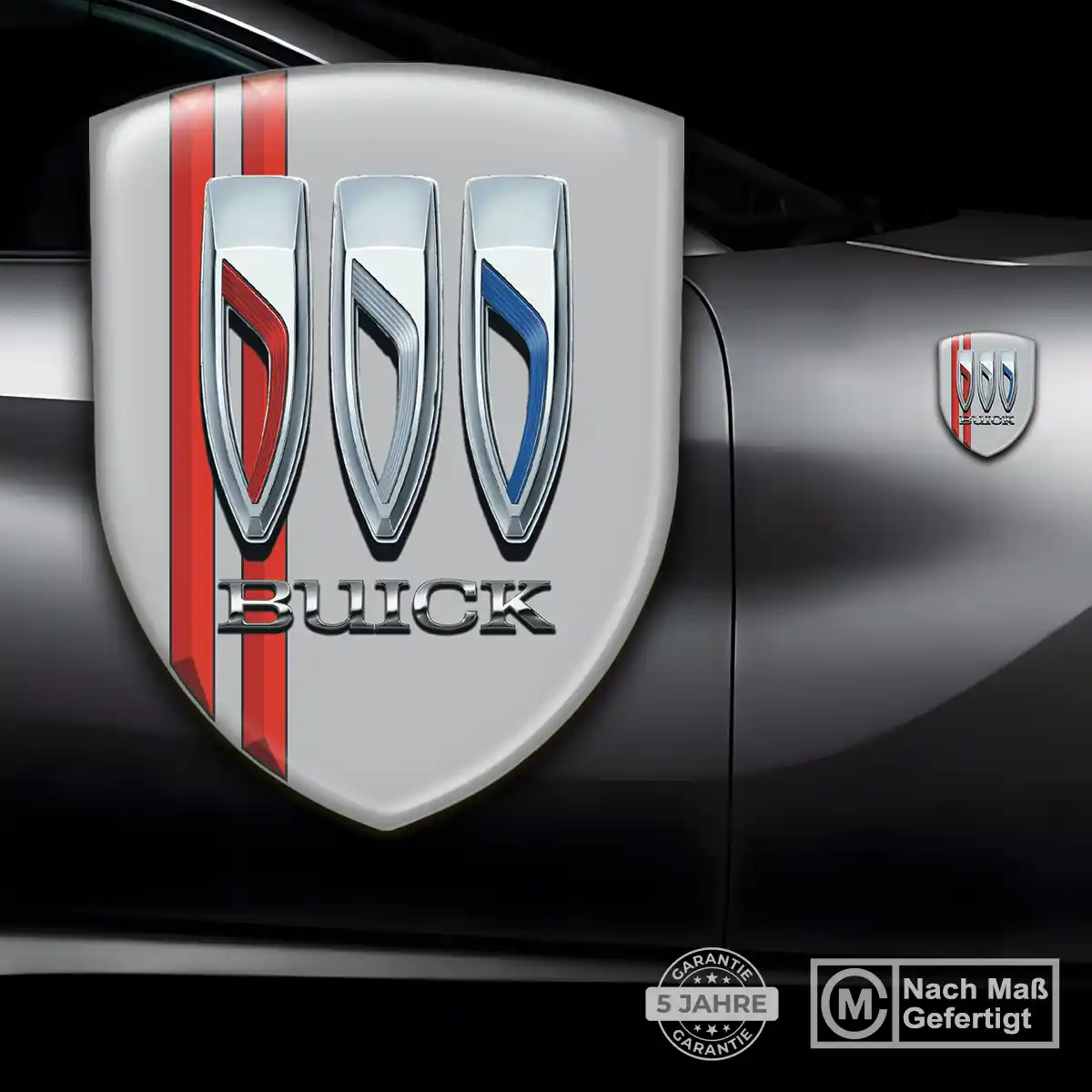 Buick Emblem Wappen Aufkleber Auto Premiumqualität