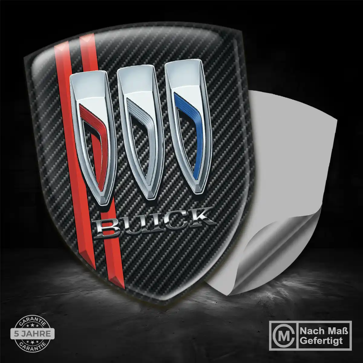 Buick Emblem Wappen Aufkleber Auto Stilvolles Design