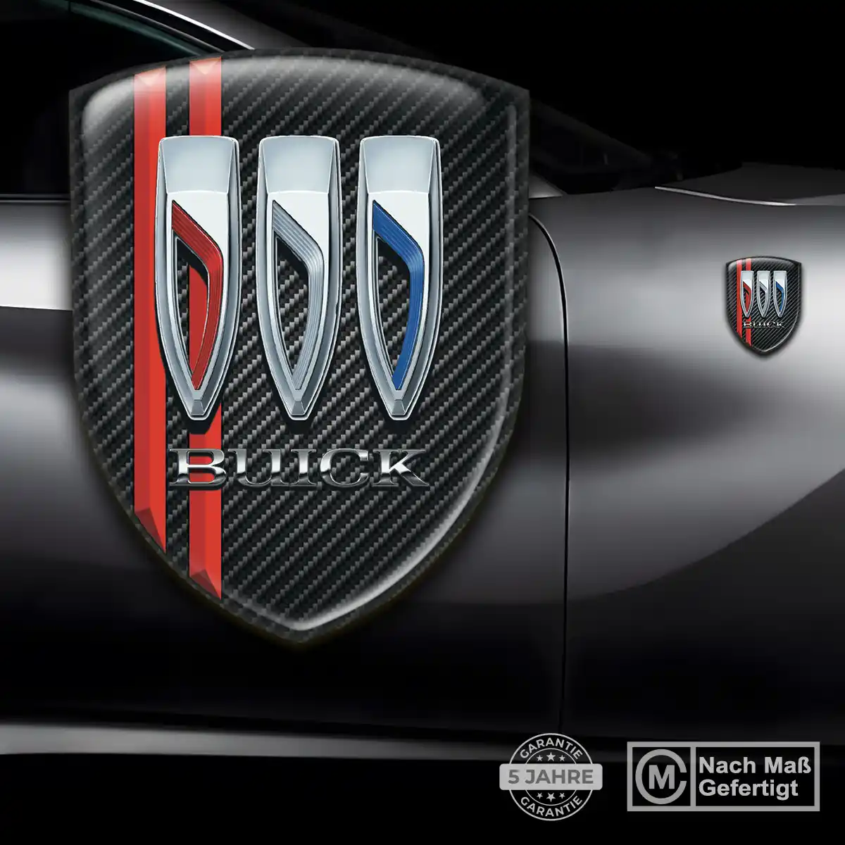 Buick Emblem Wappen Aufkleber Auto Stilvolles Design