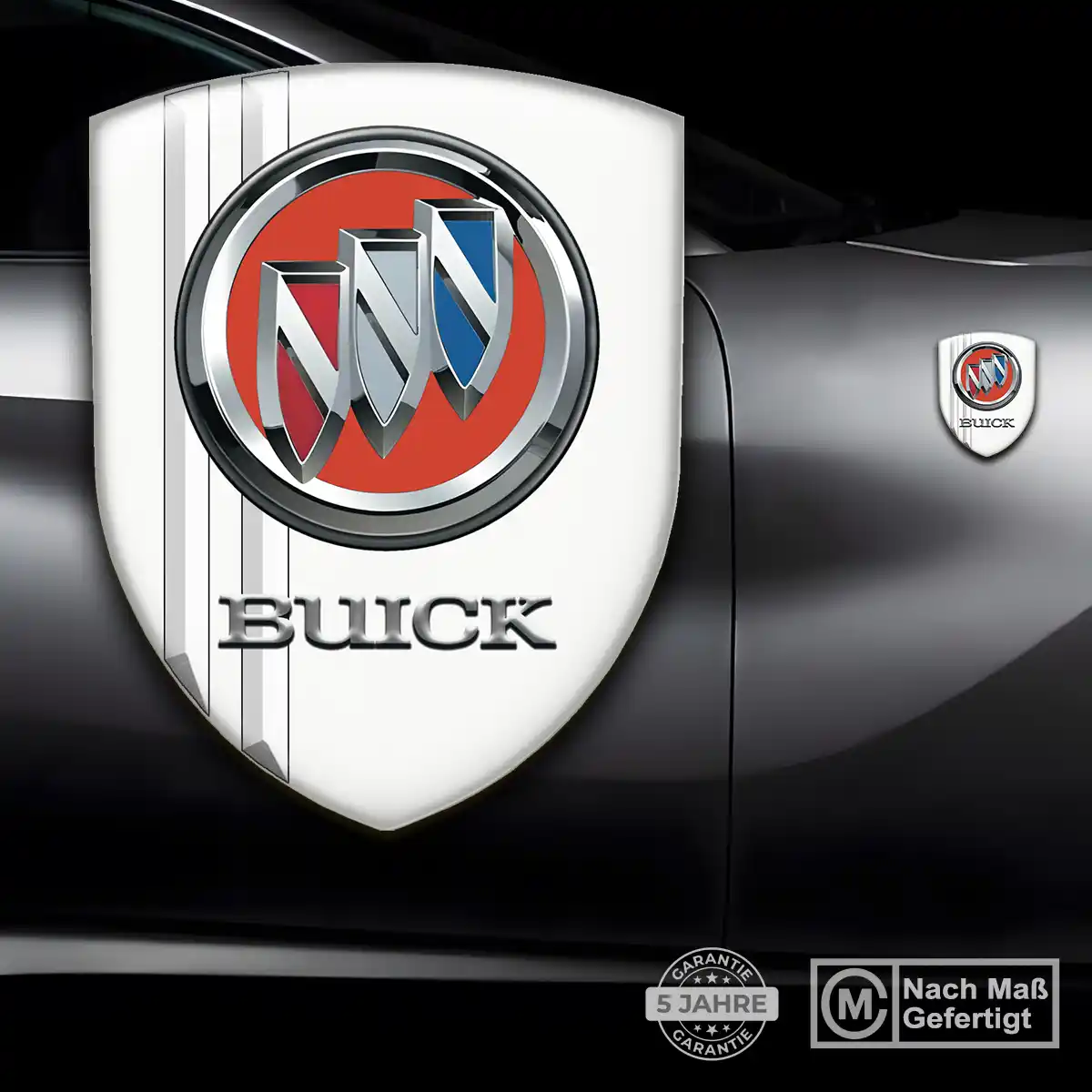 Buick Emblem Wappen Aufkleber Elegantes Design