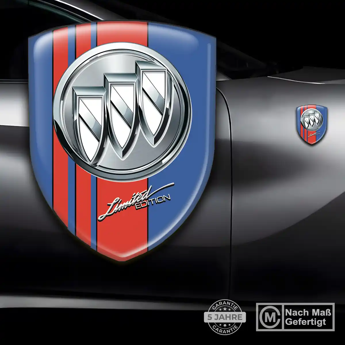Buick Emblem Wappen Aufkleber Exterieurdesign