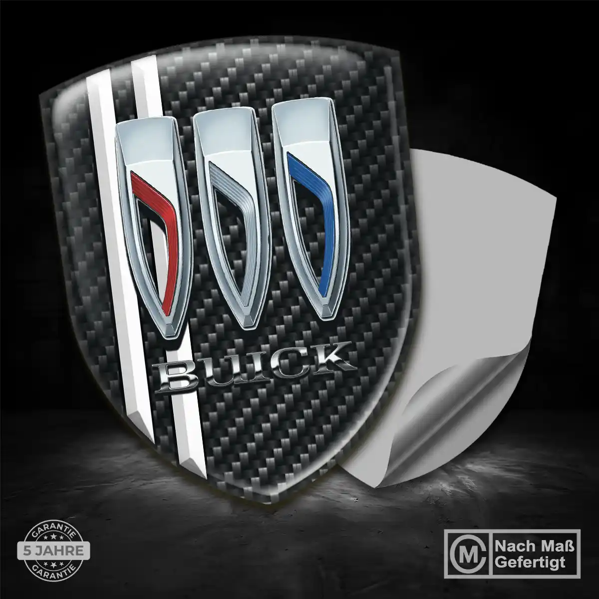 Buick Emblem Wappen Aufkleber Hohe Qualität