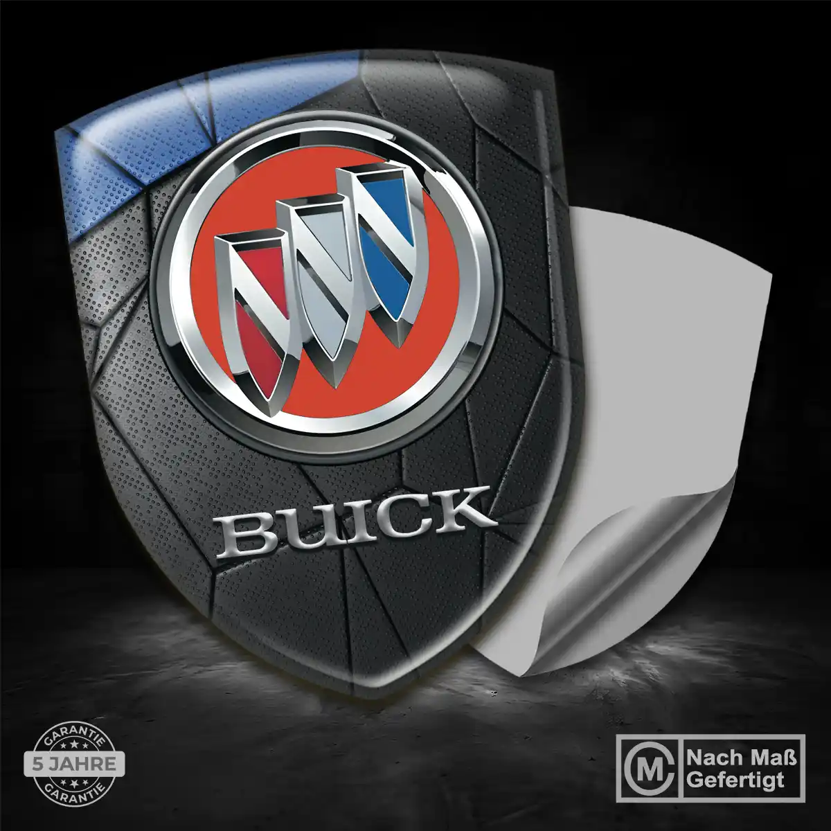 Buick Emblem Wappen Aufkleber Limitierte Auflage