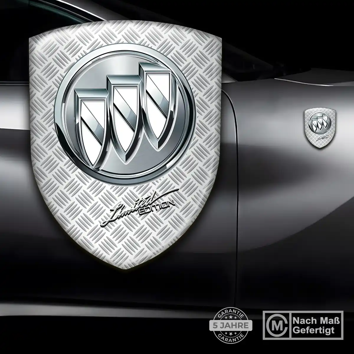 Buick Emblem Wappen Aufkleber Luxus-Edition