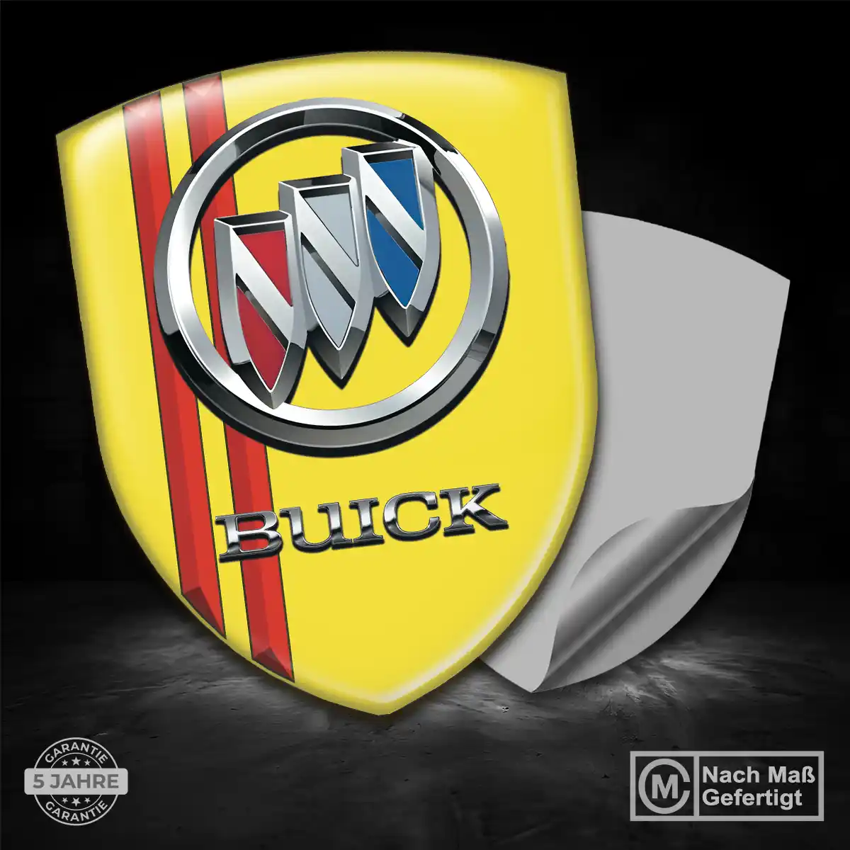 Buick Emblem Wappen Aufkleber Markenedition