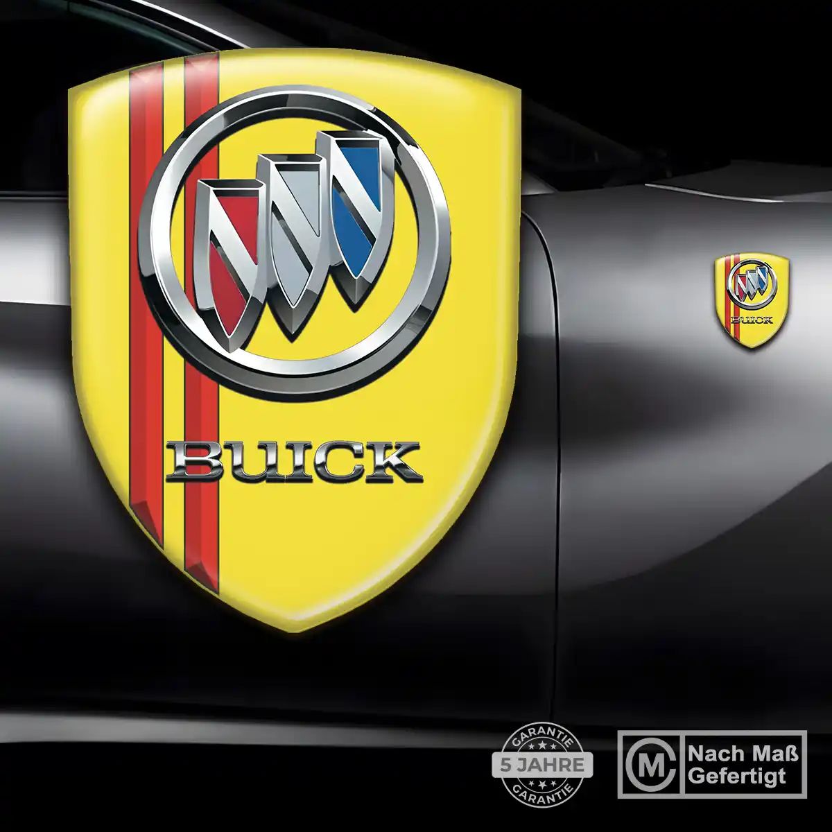 Buick Emblem Wappen Aufkleber Markenedition