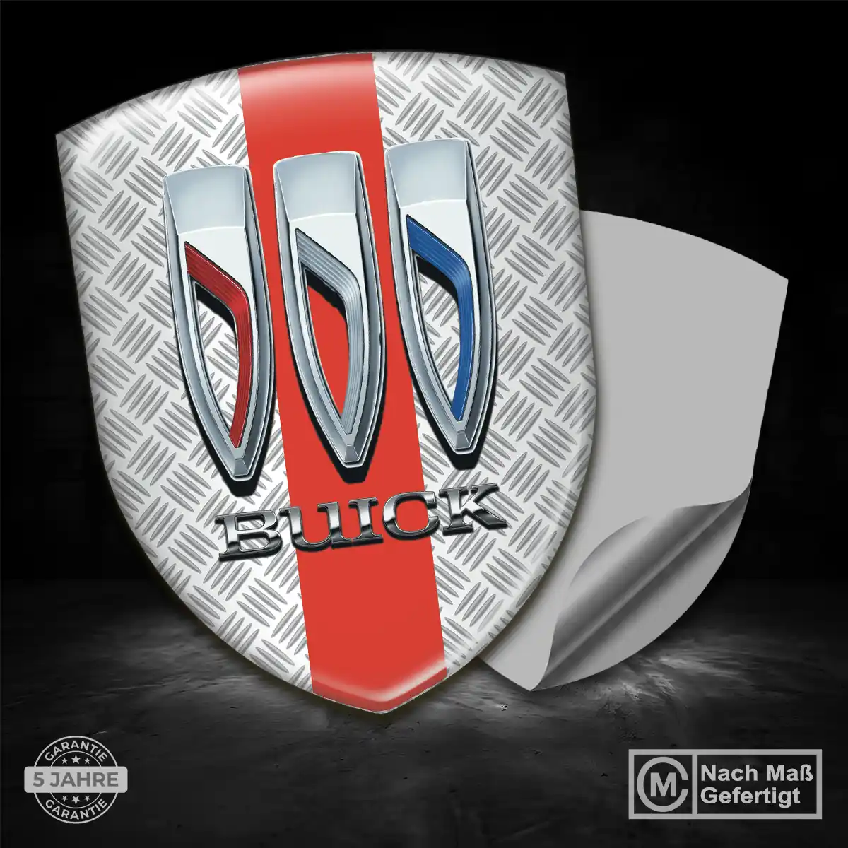 Buick Emblem Wappen Aufkleber Premium-Edition