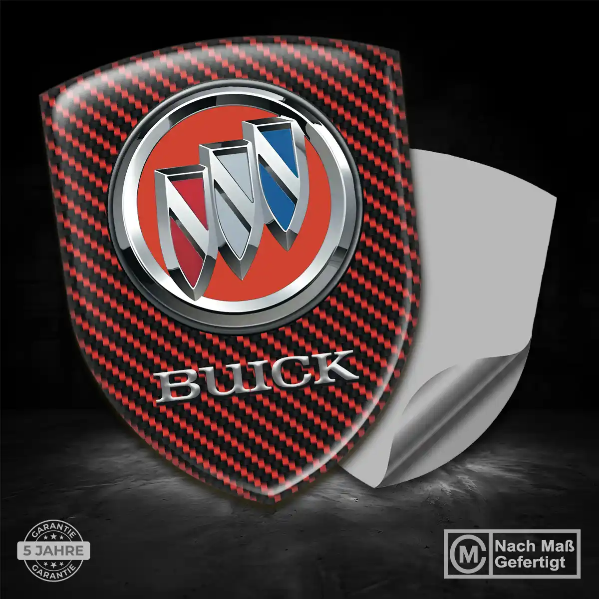 Buick Emblem Wappen Aufkleber Premiumqualität
