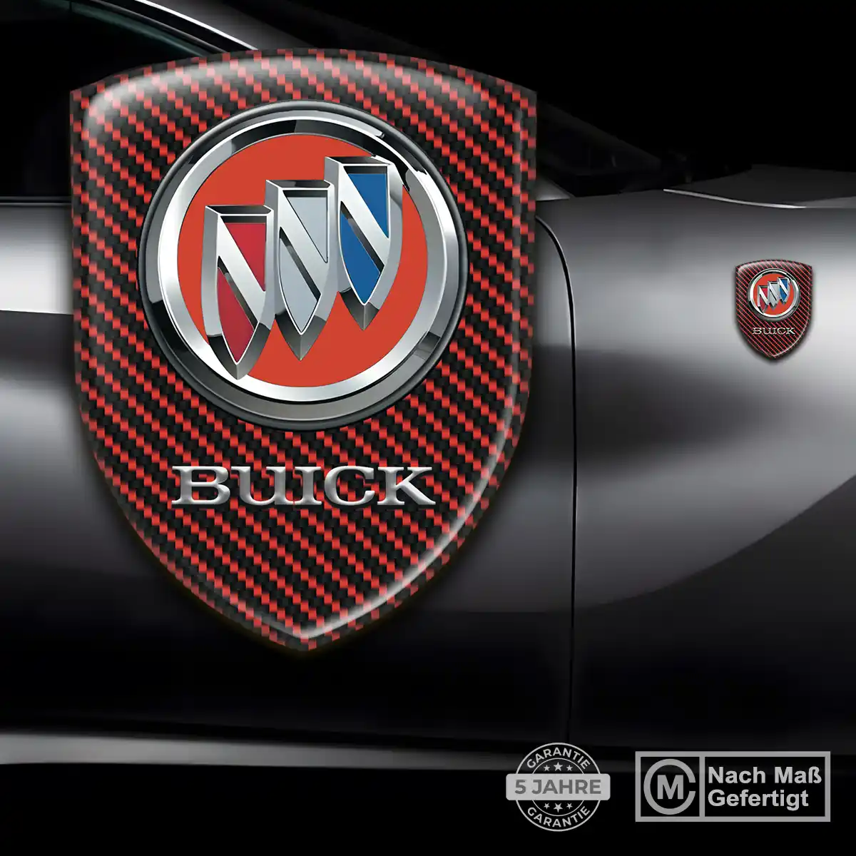 Buick Emblem Wappen Aufkleber Premiumqualität